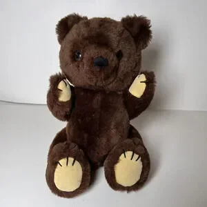 Dakin | Toys | Dakin Vintage Brown Teddy Bear Jointed Stuffed Animal ...
